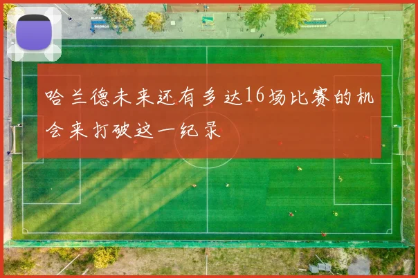 哈兰德未来还有多达16场比赛的机会来打破这一纪录