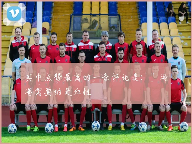 其中点赞最高的一条评论是：＂海港需要的是血性