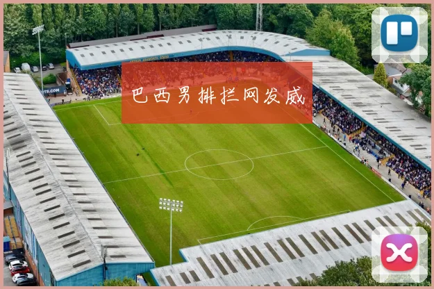 巴西男排拦网发威