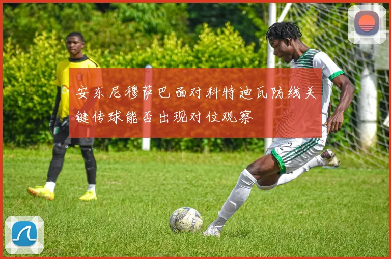 安东尼穆萨巴面对科特迪瓦防线关键传球能否出现对位观察